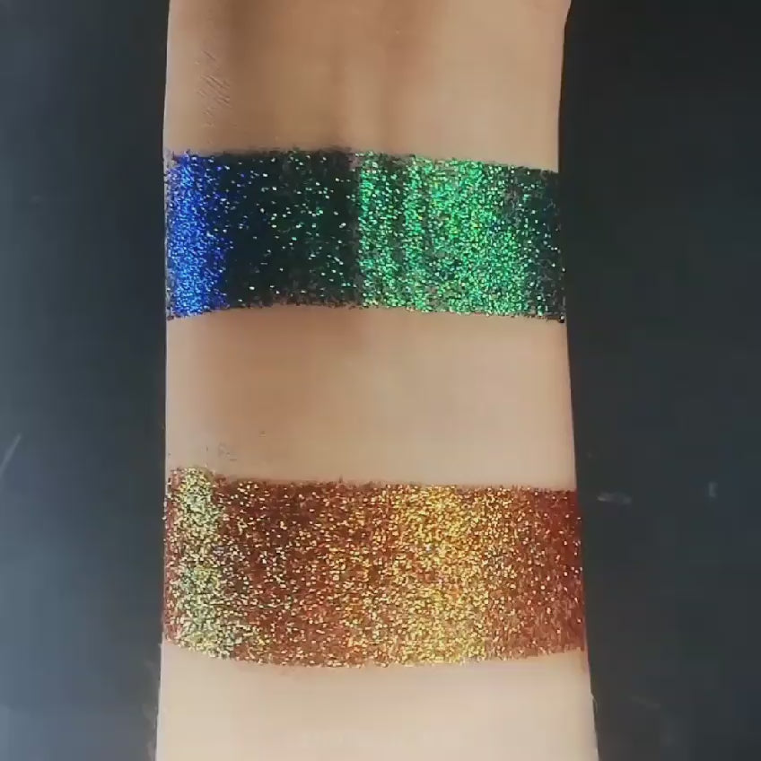 Amazing Chameleon Glitter Color Shift From a ( Red to purple green )